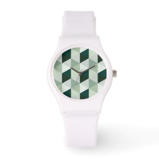 Abstract Geometrisch Patroon - Nr. 01 Horloge