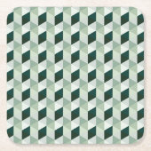 Abstract Geometrisch Patroon - Nr. 01 Kartonnen Onderzetters (Voorkant)