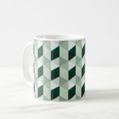 Abstract Geometrisch Patroon - Nr. 01 Koffiemok (Voorkant links)