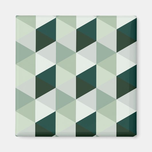 Abstract Geometrisch Patroon - Nr. 01 Magneet (Voorkant)