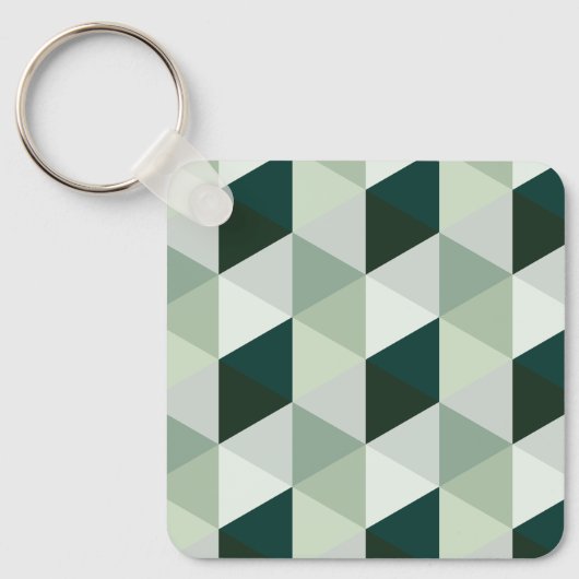 Abstract Geometrisch Patroon - Nr. 01 Sleutelhanger (Voorkant)