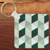 Abstract Geometrisch Patroon - Nr. 01 Sleutelhanger (Voorkant)