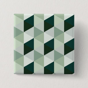 Abstract Geometrisch Patroon - Nr. 01 Vierkante Button 5,1 Cm