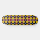 Abstract geometrisch patroon persoonlijk skateboard (Horizontaal)