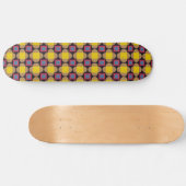 Abstract geometrisch patroon persoonlijk skateboard (Horizontaal)
