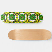 Abstract geometrisch patroon persoonlijk skateboard (Horizontaal)