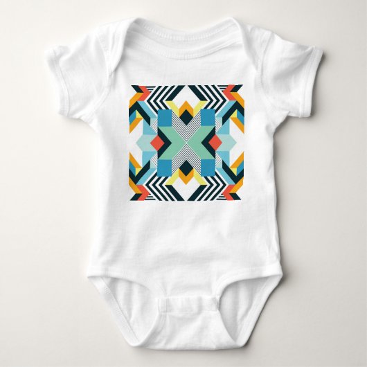 Abstract geometrisch patroon. romper (Voorkant)