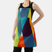 Abstract geometrisch patroon schort (Insitu)