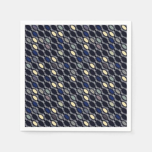 Abstract geometrisch patroon. servet (Voorkant)