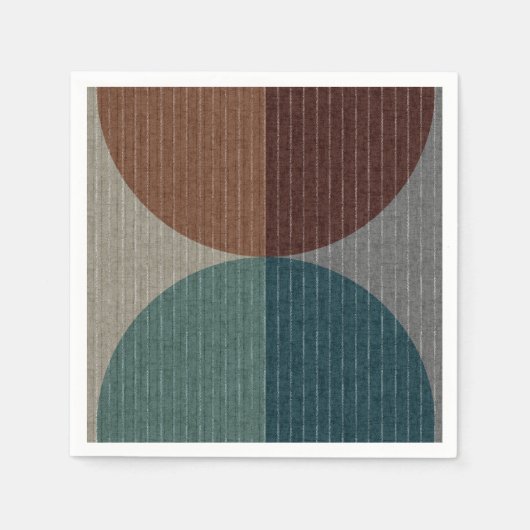 Abstract geometrisch patroon. servet (Voorkant)