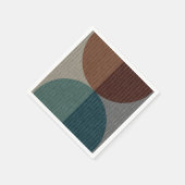 Abstract geometrisch patroon. servet (Hoek)