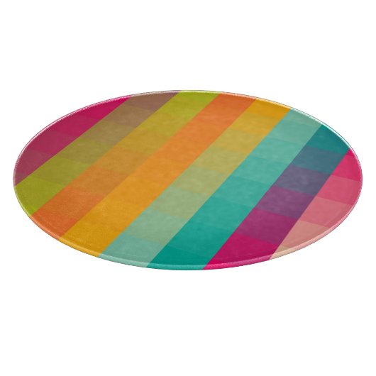 Abstract geometrisch patroon snijplank (Hoek)