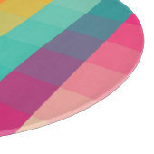 Abstract geometrisch patroon snijplank (Hoek)