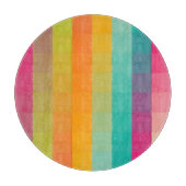Abstract geometrisch patroon snijplank (Voorkant)