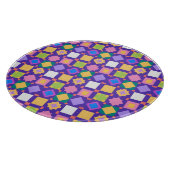 Abstract geometrisch patroon snijplank (Hoek)