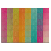 Abstract geometrisch patroon snijplank (Voorkant)