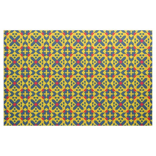 Abstract geometrisch patroon stof (Fat Quarter)