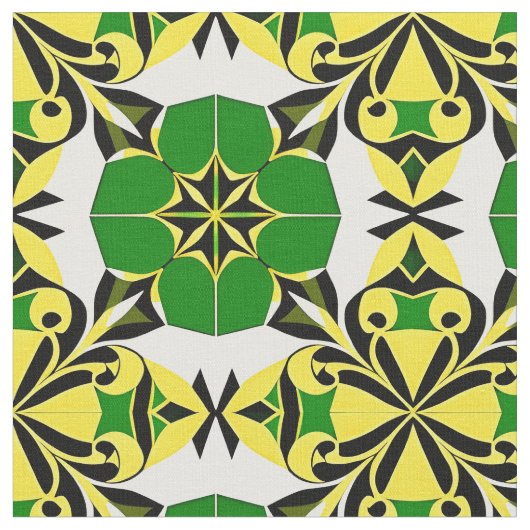 Abstract geometrisch patroon stof (Close Up)