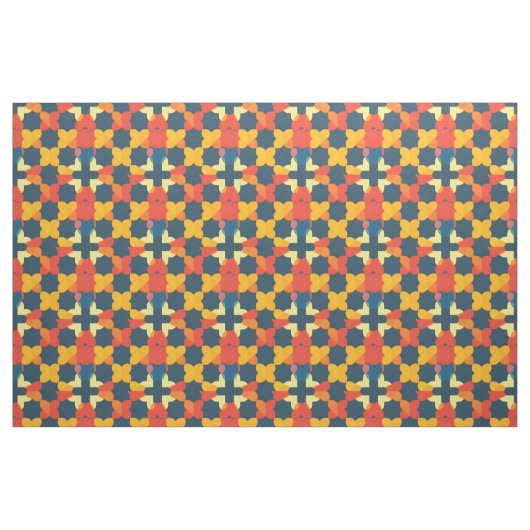 Abstract geometrisch patroon stof (Fat Quarter)