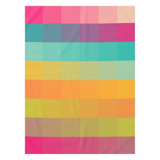 Abstract geometrisch patroon tafelkleed (Voorkant)