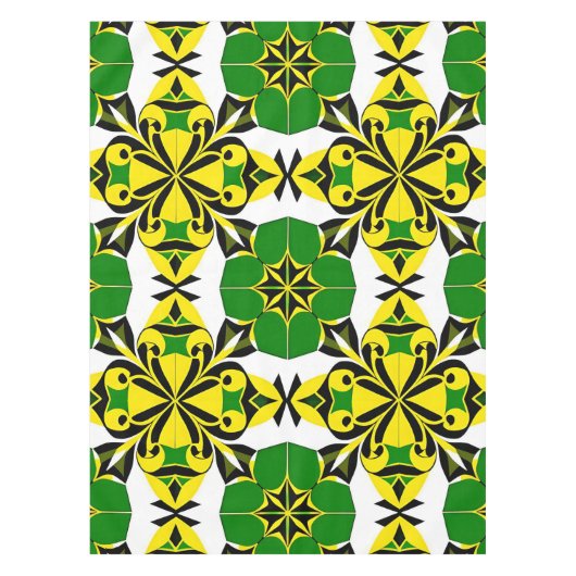 Abstract geometrisch patroon tafelkleed (Voorkant)
