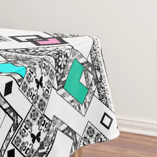 Abstract geometrisch patroon tafelkleed (Voorbeeld)