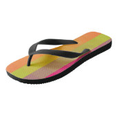 Abstract geometrisch patroon teenslippers (Schuin)