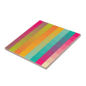 Abstract geometrisch patroon tegeltje (Zijkant)