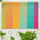 Abstract geometrisch patroon theedoek (Gevouwen)