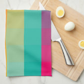 Abstract geometrisch patroon theedoek (Quarter Fold)