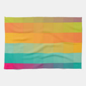 Abstract geometrisch patroon theedoek (Horizontaal)