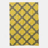 Abstract geometrisch patroon theedoek (Verticaal)