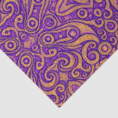 Abstract geometrisch patroon, tissuepapier (Detail)