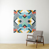 Abstract geometrisch patroon. wandkleed (In Situ (horizontaal))