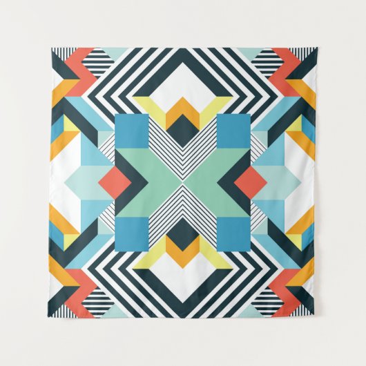 Abstract geometrisch patroon. wandkleed (Voorkant)