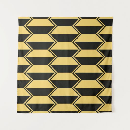 Abstract geometrisch patroon wandkleed (Voorkant (horizontaal))