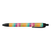 Abstract geometrisch patroon zwarte inkt pen (Bodem)