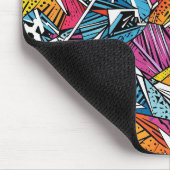 Abstract geometrisch patroonontwerp 21 - Muismat (Hoek)