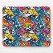 Abstract geometrisch patroonontwerp 21 - Muismat (Voorkant)