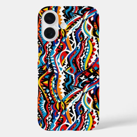 Abstract geometrisch patroonontwerp 36 - Iphone Ca Case-Mate iPhone Case (Achterkant)