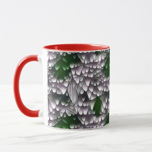 Abstract geometrisch patroonontwerp 41 -Koffie Mok (Links)