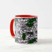 Abstract geometrisch patroonontwerp 41 -Koffie Mok (Voorkant links)