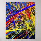 Abstract geometrisch patroonontwerp poster (Voorkant)