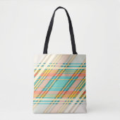 Abstract Geometrisch Patroonpatroon Tote Bag (Voorkant)