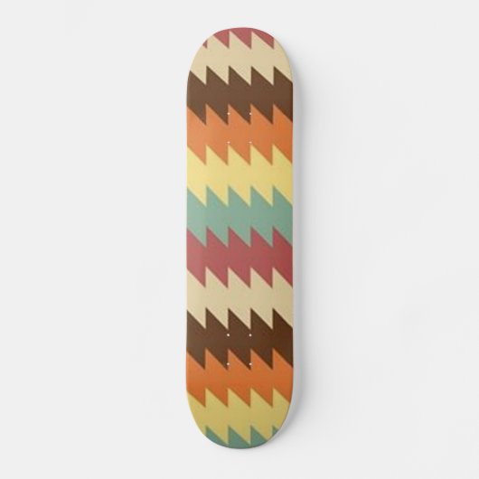 Abstract Geometrisch Patroonskateboard Skateboard (Voorkant)