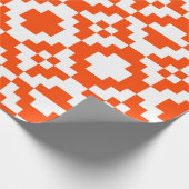 Abstract geometrisch pixelated naadloos patroon. M Cadeaupapier (Hoek)