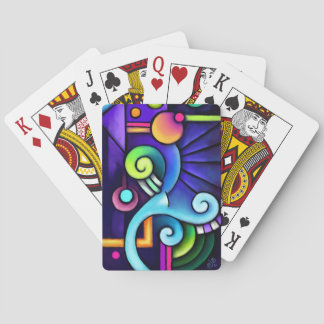 Abstract Geometrisch Pokerkaarten
