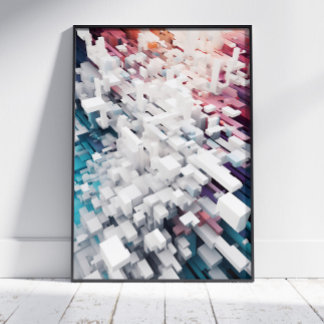 Abstract geometrisch Poster