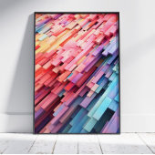 Abstract geometrisch Poster