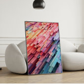 Abstract geometrisch Poster